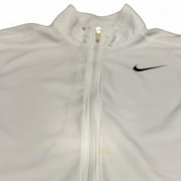 Nike White and Navy Dri-Fit Jacket - Picture 5 of 5